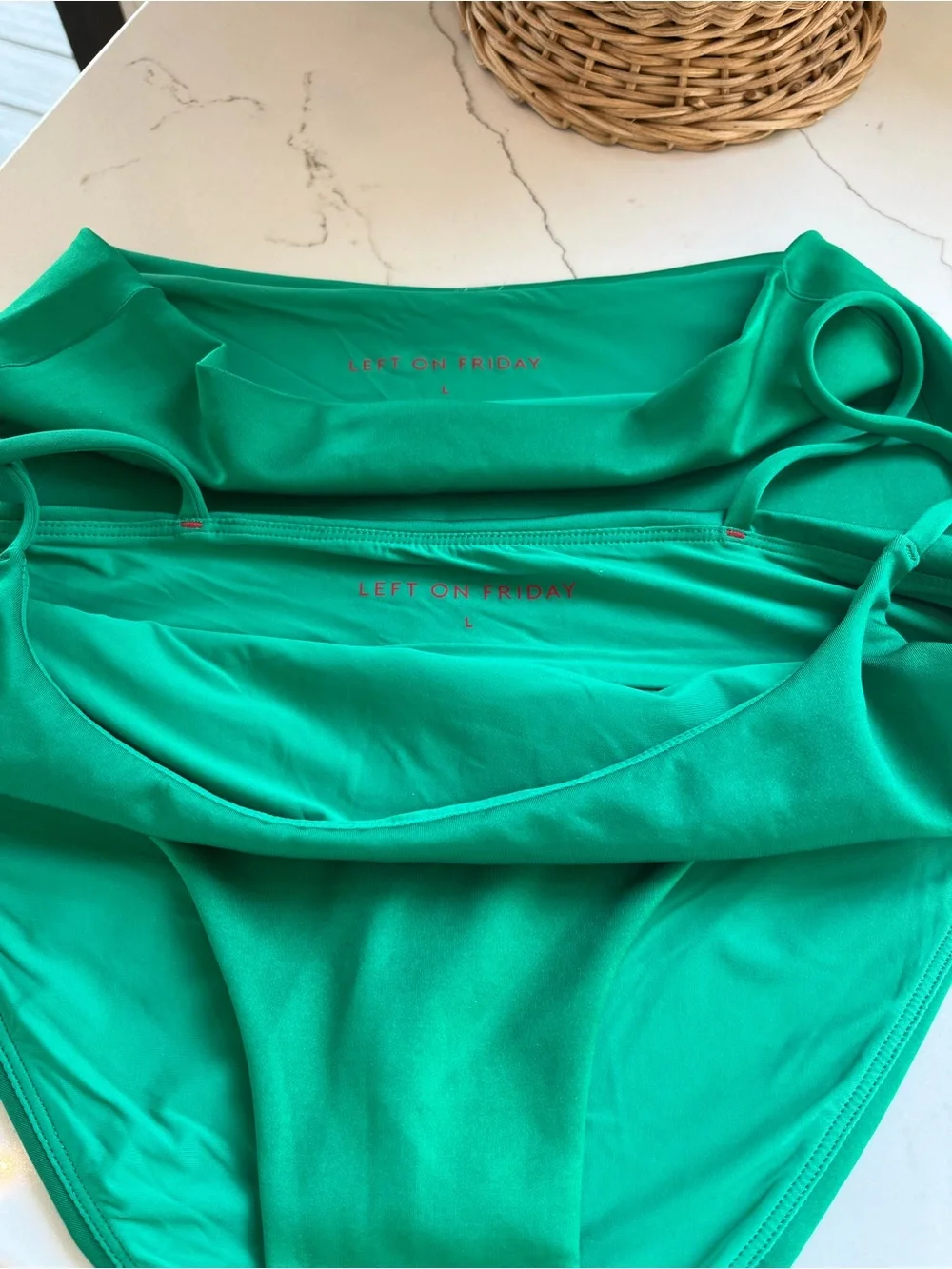 Left On Friday High-Waist Bikini Set